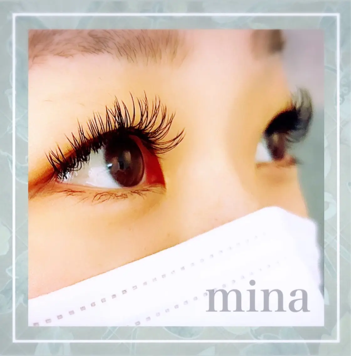 マツエク・マツパ CCカール Cカール フラットラッシュ mina ﾐｰﾅのマツエク・マツパデザイン