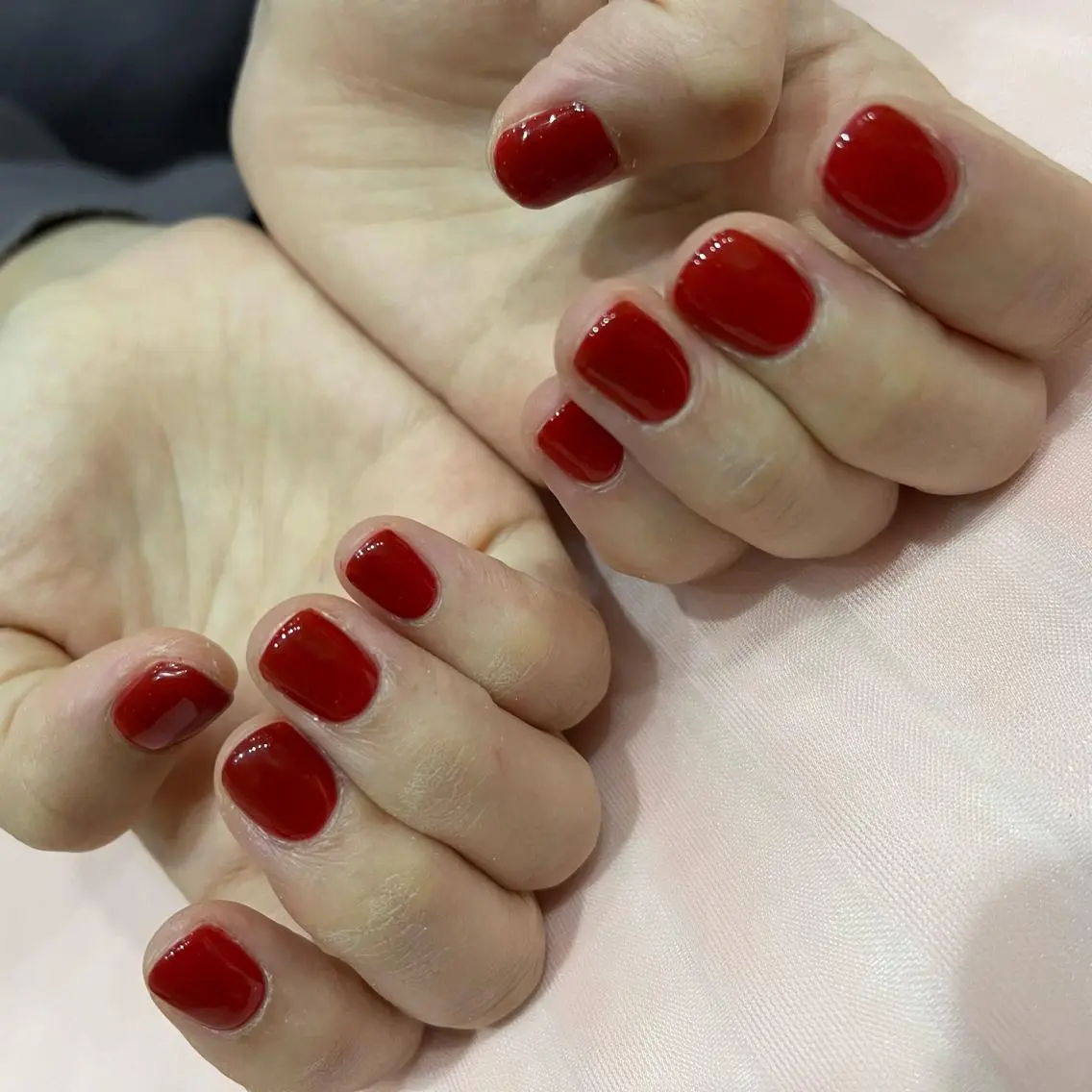ネイル ワンカラーネイル Wish Nail 恒川のネイルデザイン