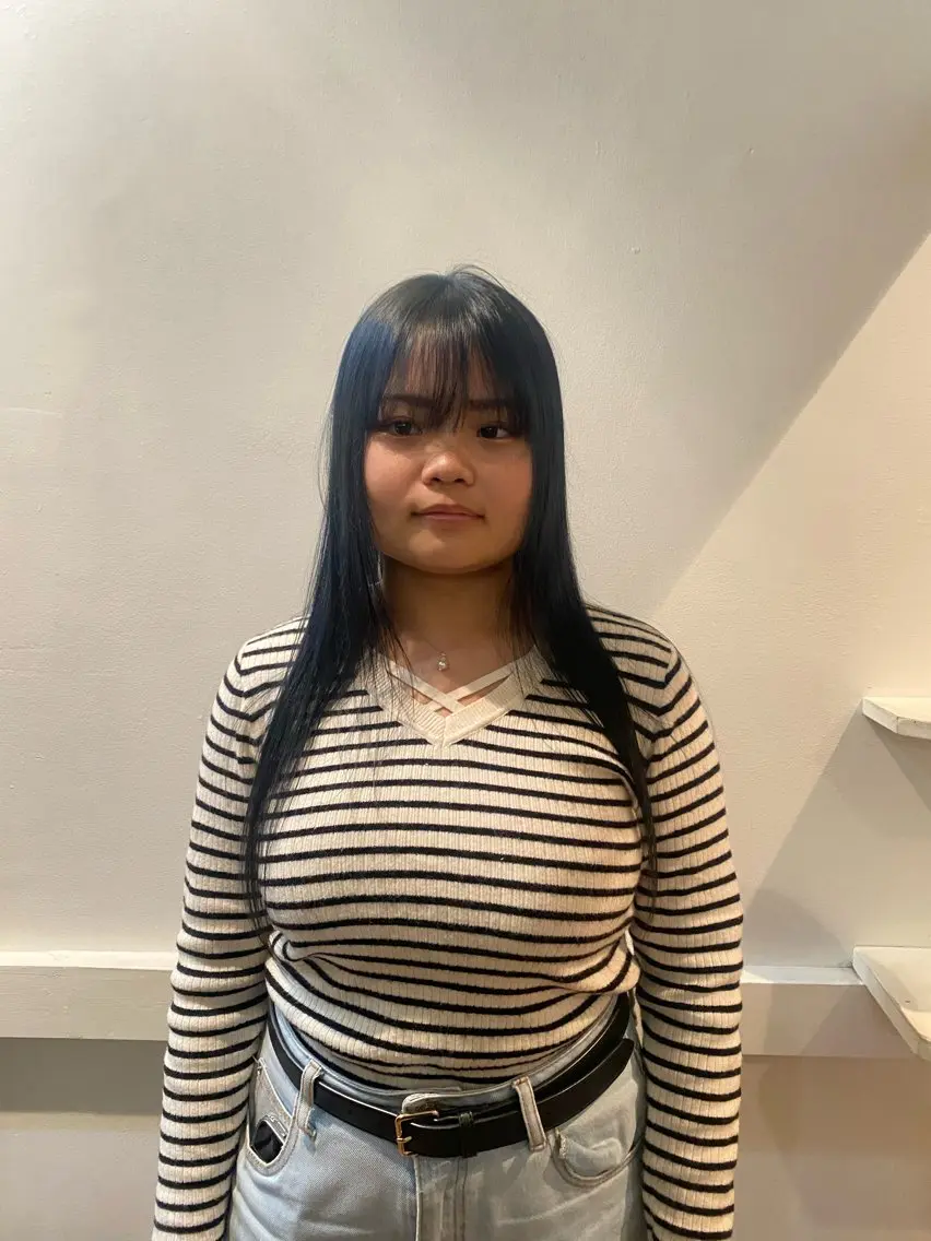 ロング カラー ヘアカラー ソノダ リコのヘアスタイル