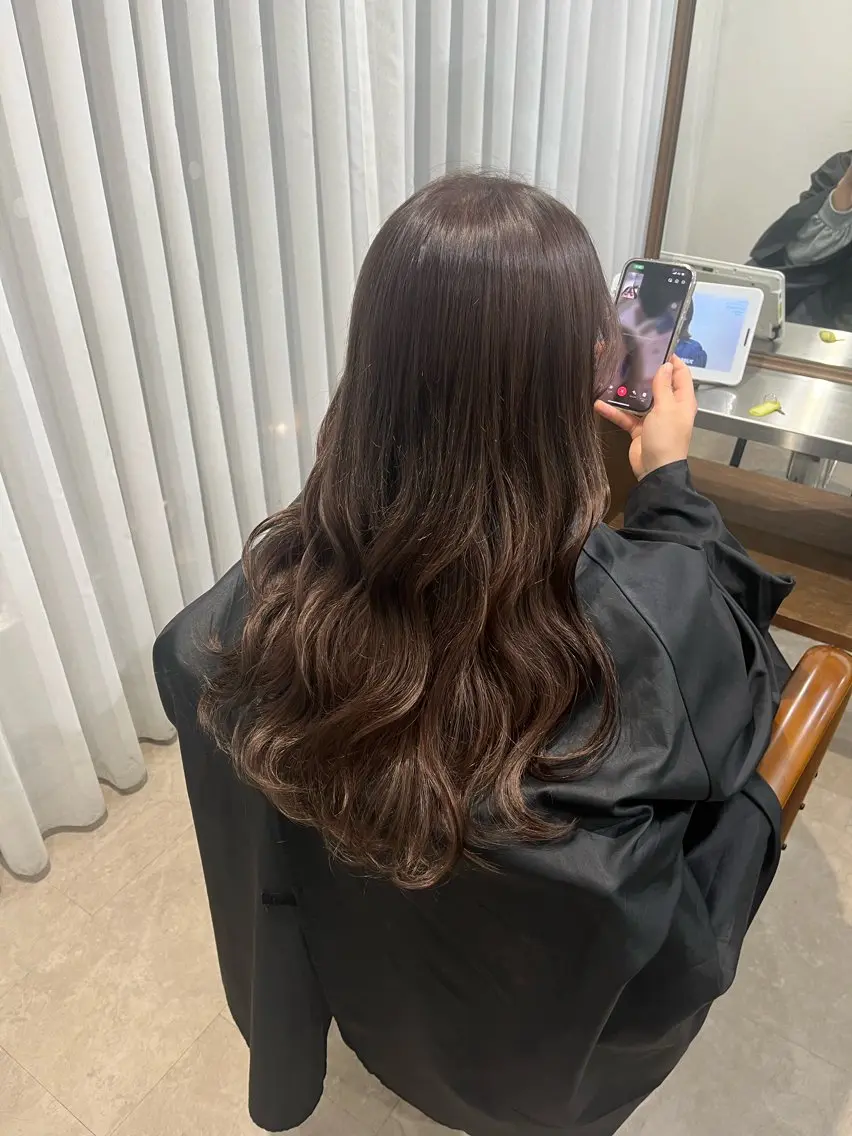 カラー ブラウンカラー CIEL ON♪のヘアスタイル