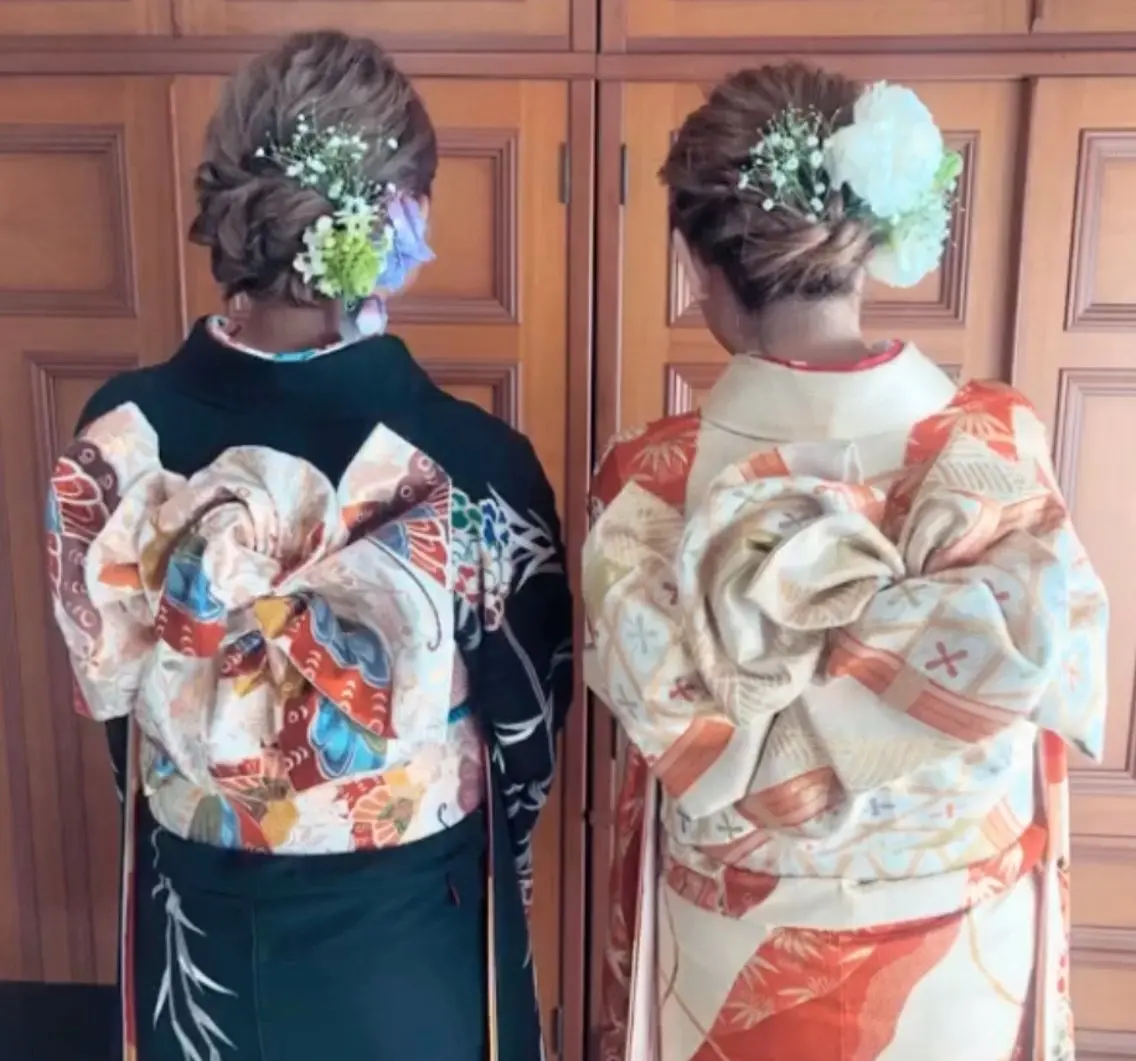 ⭐︎卒業式⭐︎着付け+ヘアセット(お電話でお問い合わせ下さい。の写真