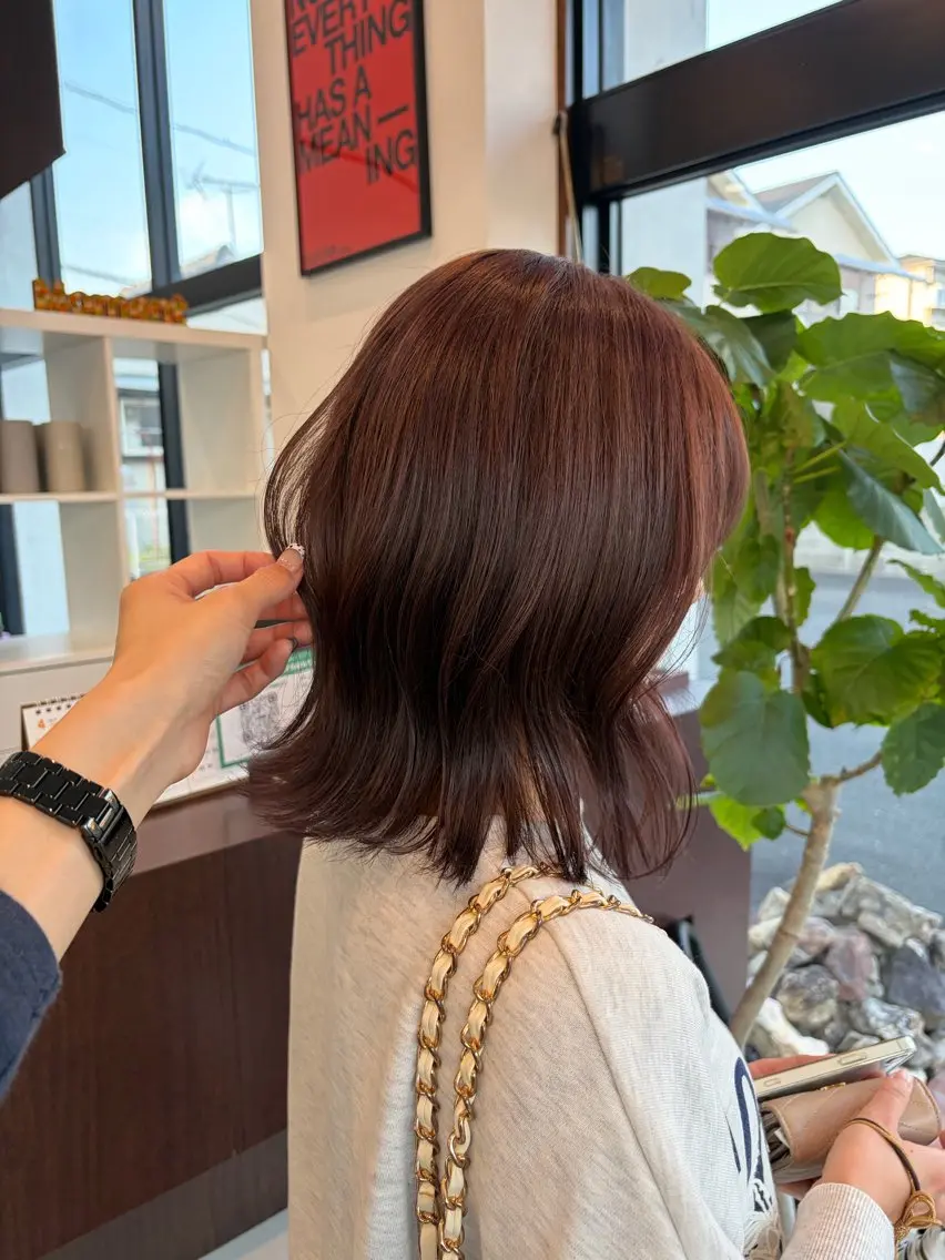 🌸ミニモ限定🌸ダメージレスケアカラー+超音波TR付の写真