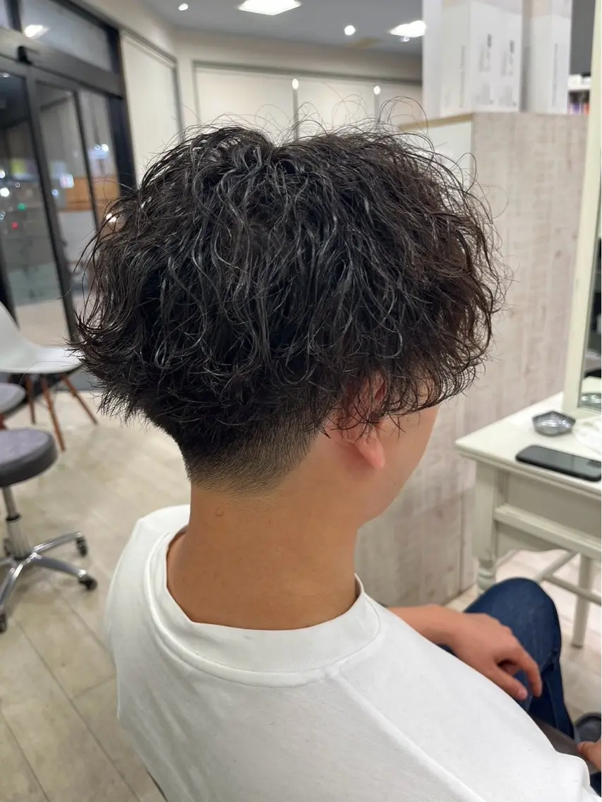 パーマ メンズ 村上 佳織のヘアスタイル