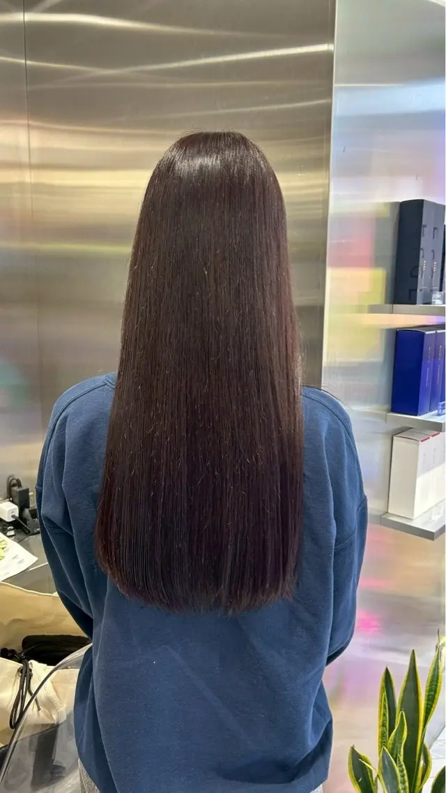 ロング カラー ヘアカラー himari💜 暖色/レイヤーカットのヘアスタイル