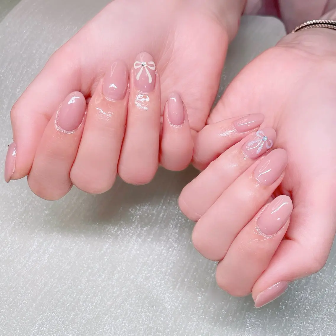 ネイル 長さ出し ハンドネイル Nailist suzuのネイルデザイン