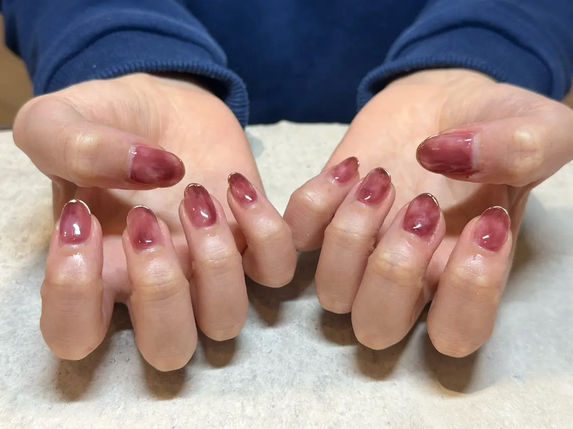 ネイル ハンドネイル ひらい さなのネイルデザイン