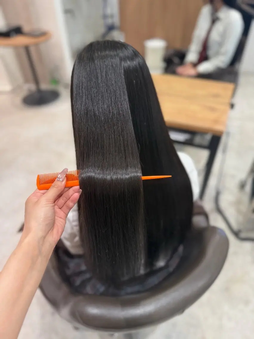 ロング 髪質改善 トリートメント Lee京橋 Rinのヘアスタイル
