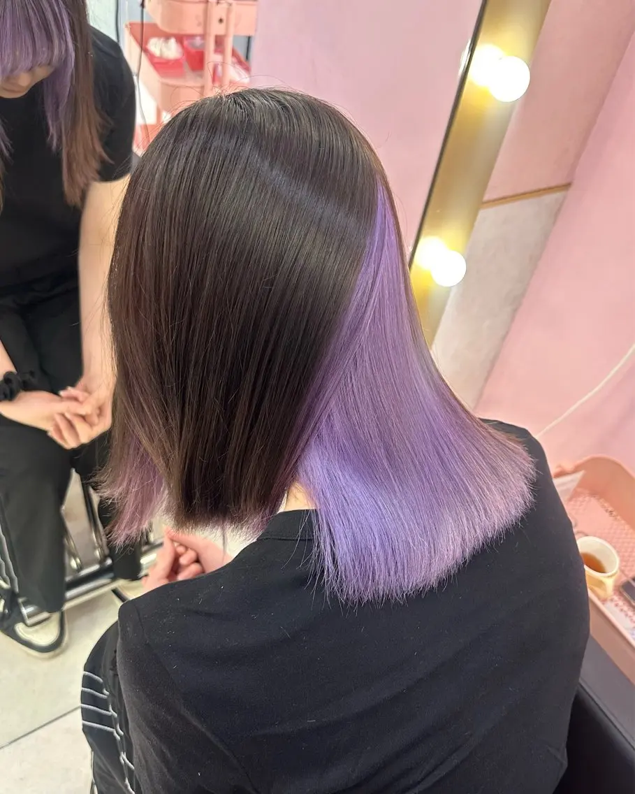 ミディアム カラー カット ヘアカラー トリートメント 🦋色落ちまで綺麗に 🦋KOKIのヘアスタイル