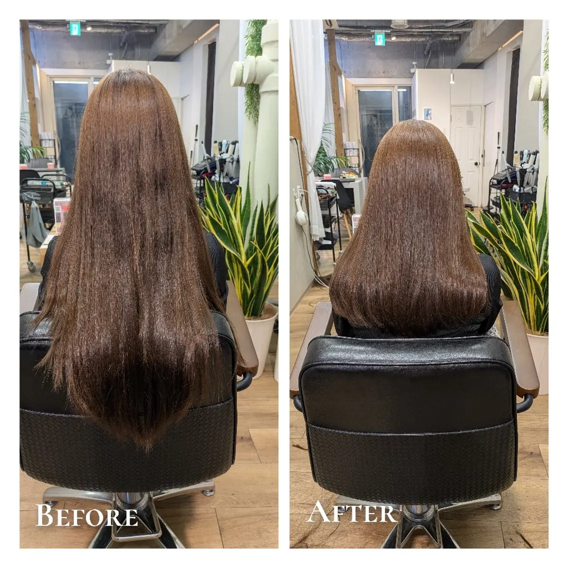 ロング レイヤーカット ロング カット トリートメント 有馬 葵のヘアスタイル