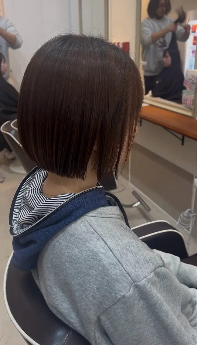 ショート 髪質改善/縮毛矯正 タカヤマ タクミのヘアスタイル
