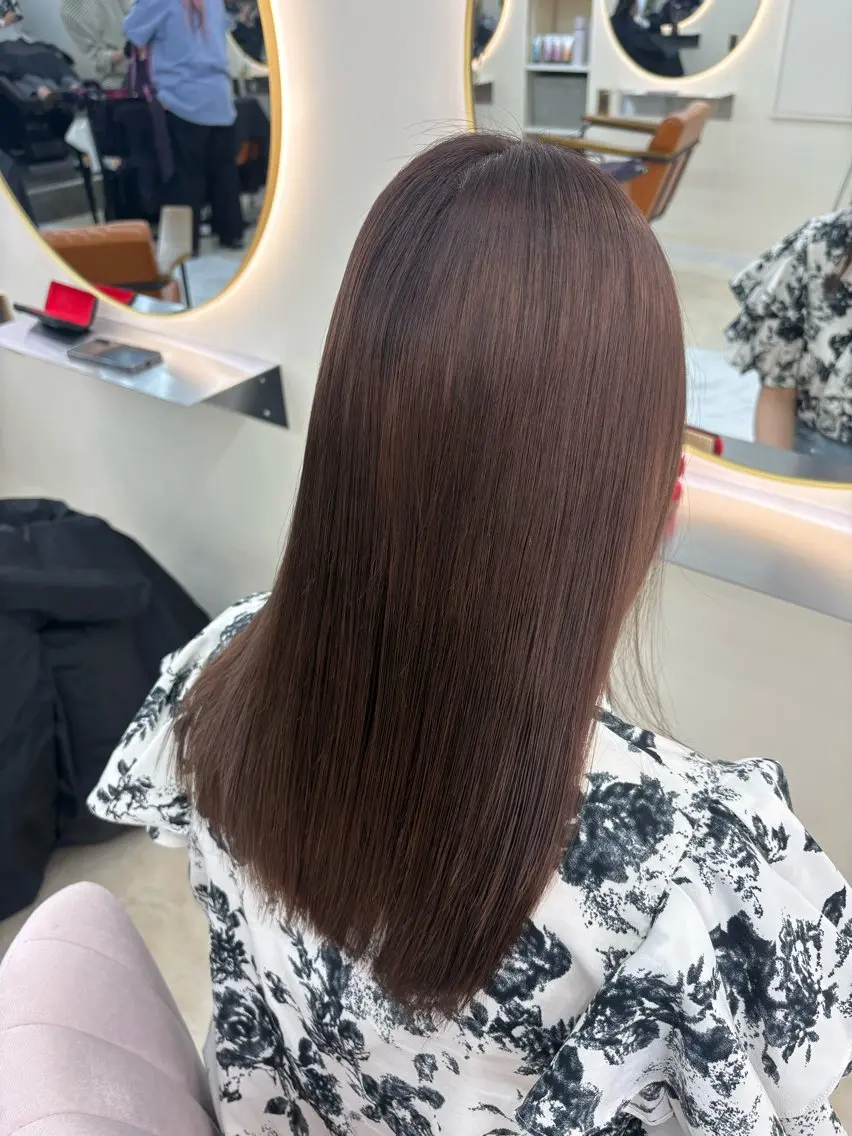 カラー ヘアカラー トリートメント 蔵野 花音のヘアスタイル