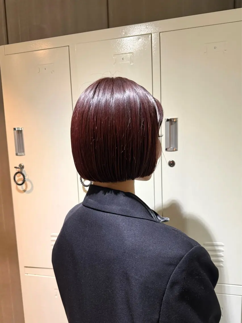 ミディアム カラー カット ヘアカラー 🌟やまざき ひかる🌟のヘアスタイル