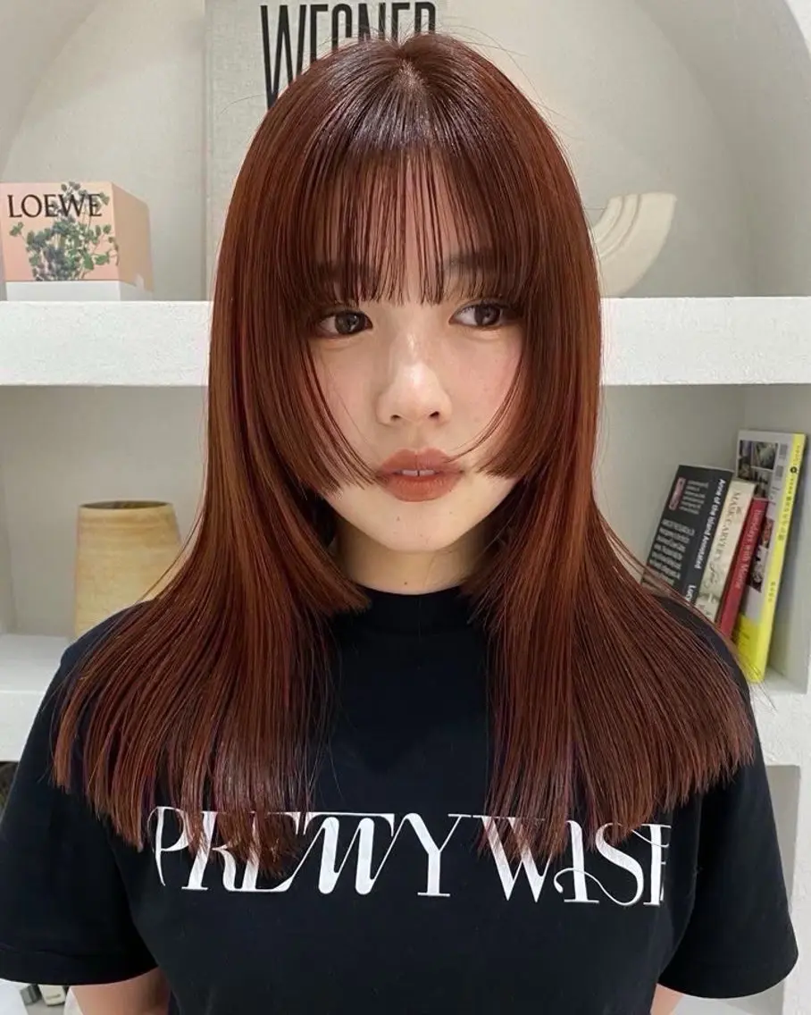ロング カラー LIM ヒラクのヘアスタイル