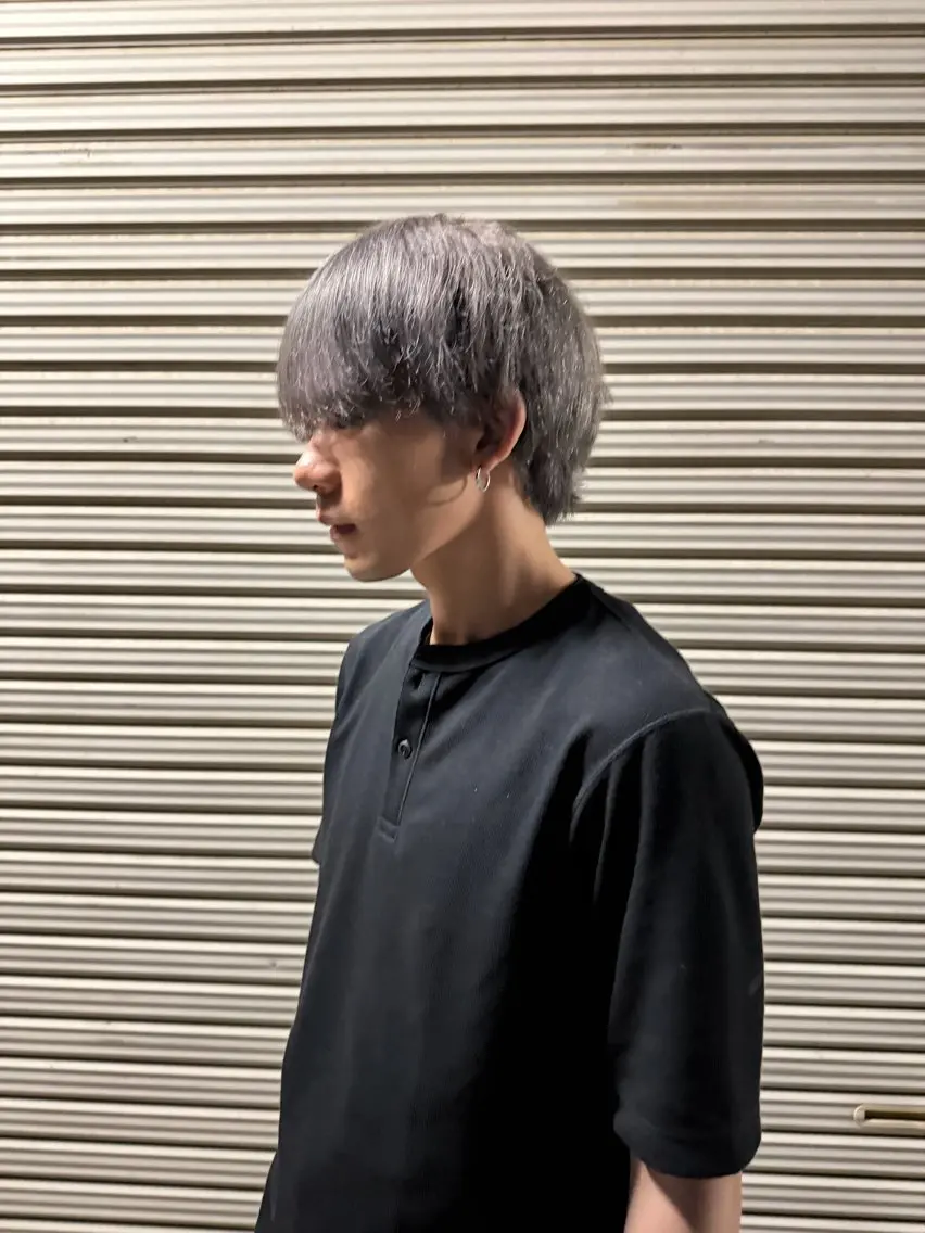 カラー メンズ ヘアカラー トリートメント 艶カラー×デザイン カラー特化/値賀大樹のヘアスタイル