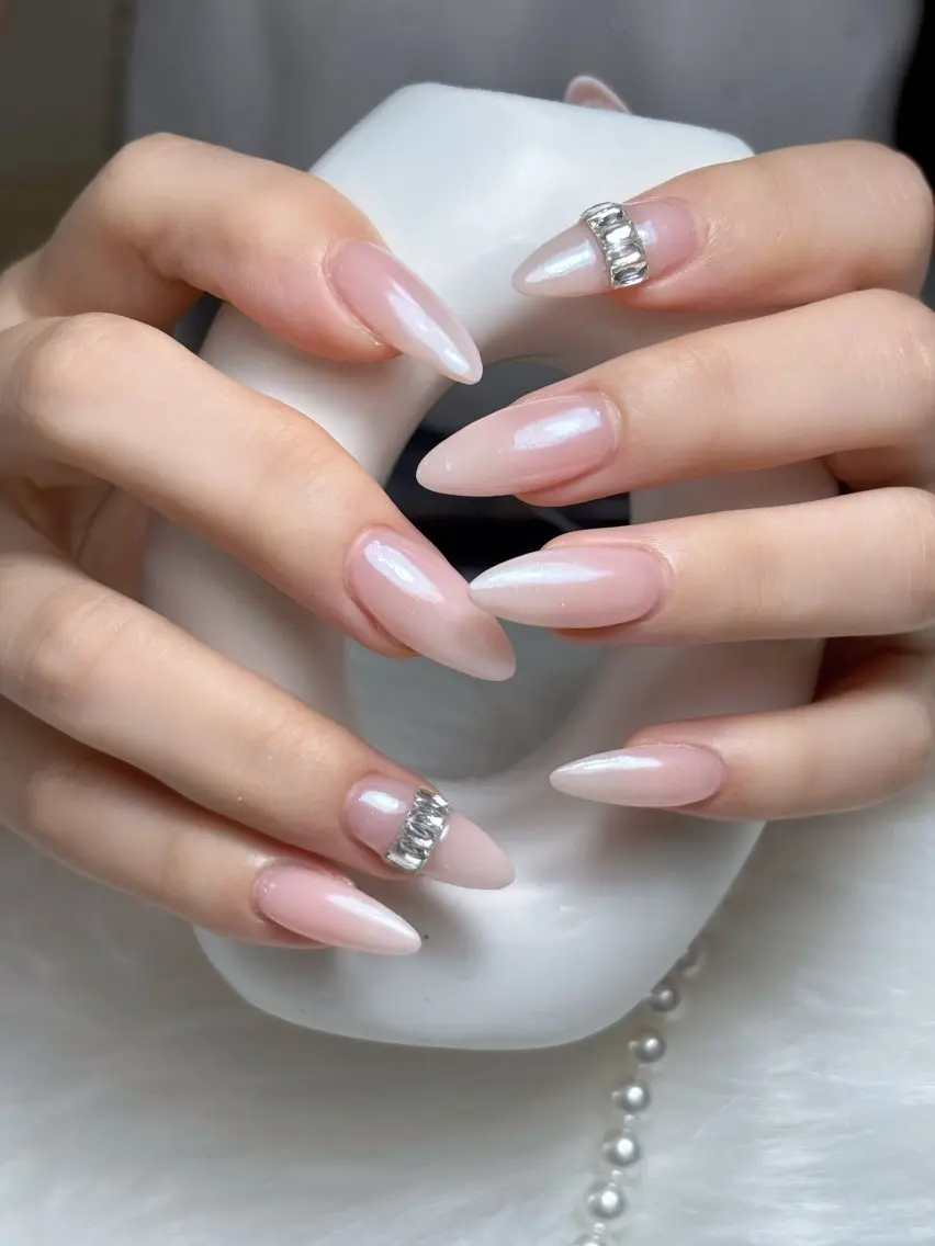 ネイル 長さ出し 韓国ネイル マグネットネイル スカルプネイル ネイルチップ ハンドネイル Sully Nail  Labのネイルデザイン