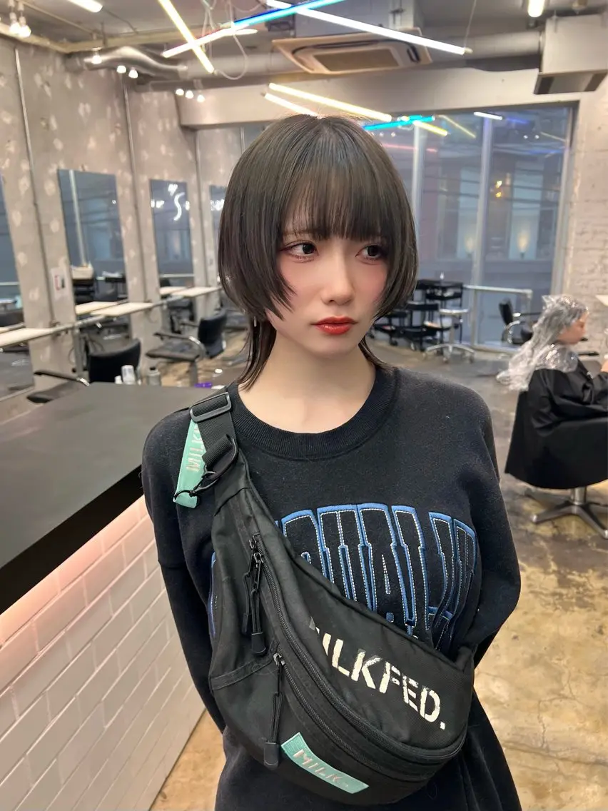 🐺❗️今だけ新規様限定❗️🐺ウルフ・レイヤーカット+ワンカラー(ブリーチ無し)+トリートメントの写真