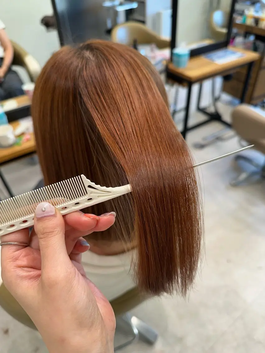 ショート パーマ カット ヘアカラー 透明感カラー レイヤー/AIKAのヘアスタイル