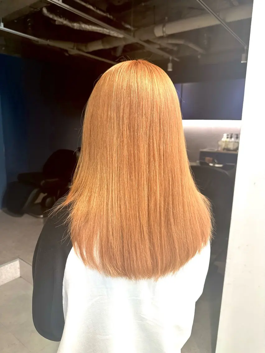 ミディアム カラー ヘアカラー トリートメント 🌟ハイライト/ハイ トーン🌟MIKIのヘアスタイル
