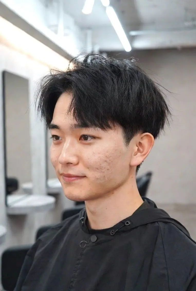 ショート メンズ カット 似合わせ特化/ itta𓂃🫧‪のヘアスタイル