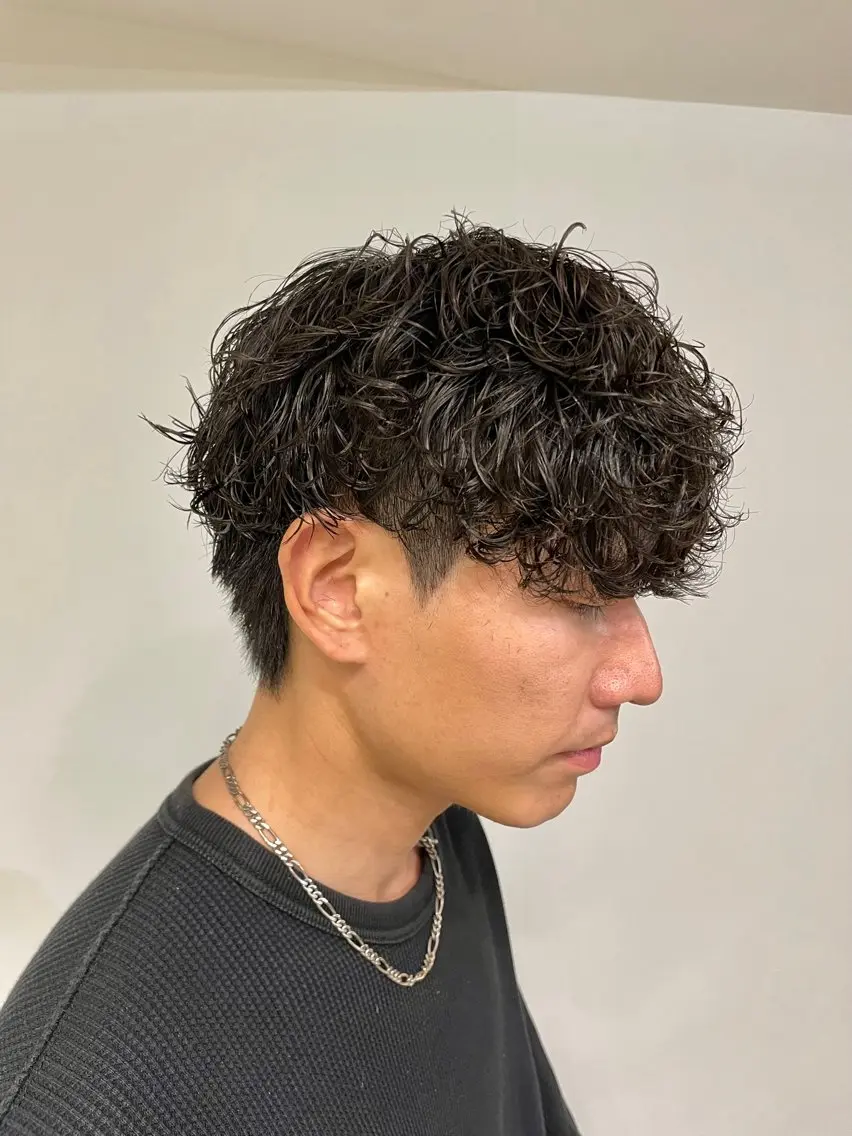 メンズ 三田 真穂のヘアスタイル