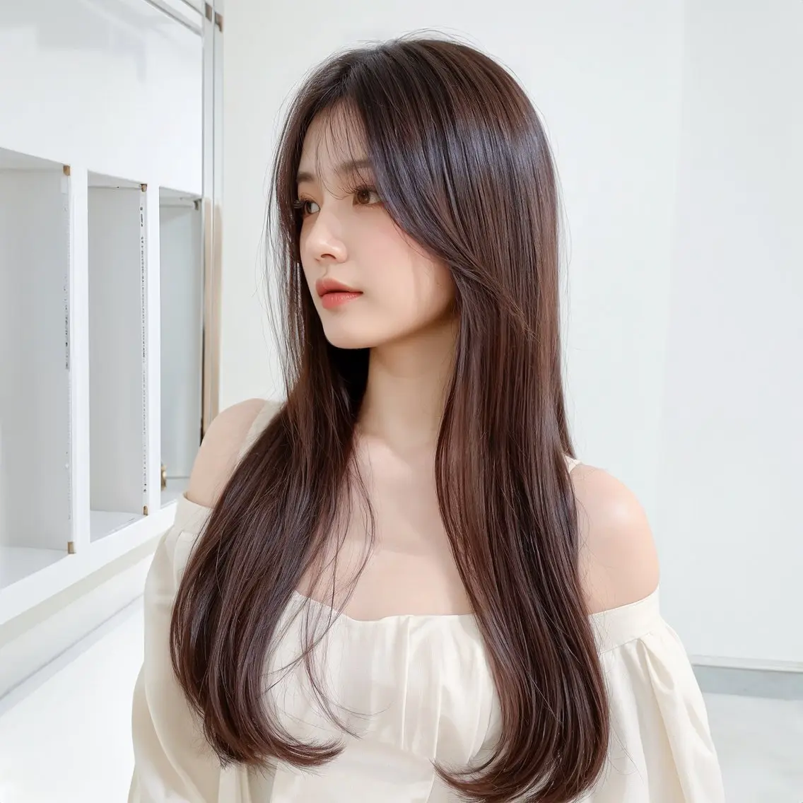 ロング カット 縮毛矯正 🍊【美髪】榊原 芳生【髪質改善】🍊のヘアスタイル