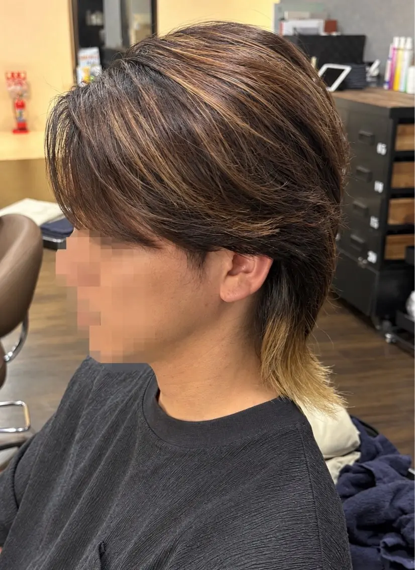 ミディアム メンズ カット 齋藤 優太朗のヘアスタイル