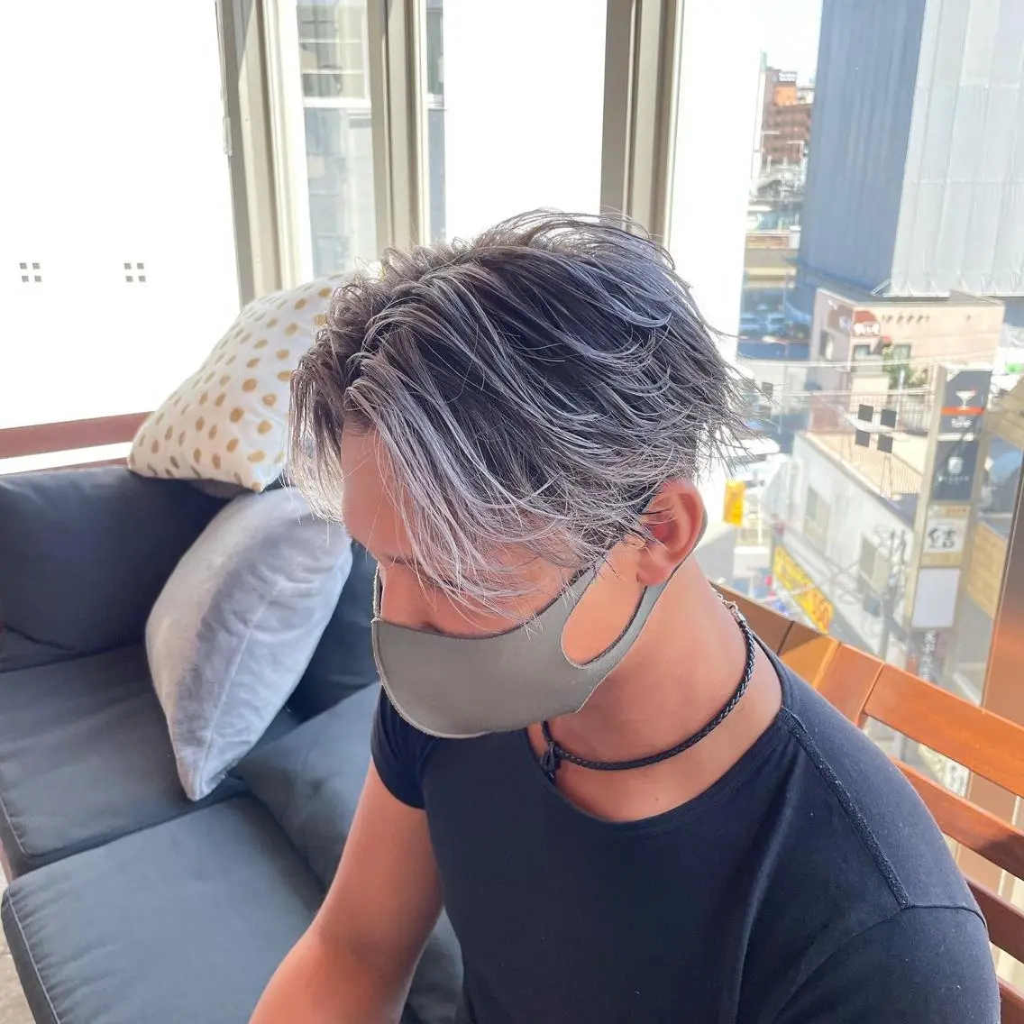 【✨No.2メニュー✨】メンズカット+メッシュ(🔥ホワイトメッシュも可能🔥)の写真