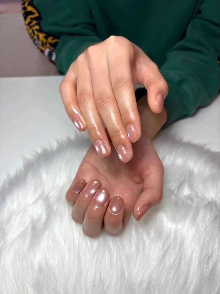 カラー ハンドネイル Le:M nail Mikuのネイルデザイン