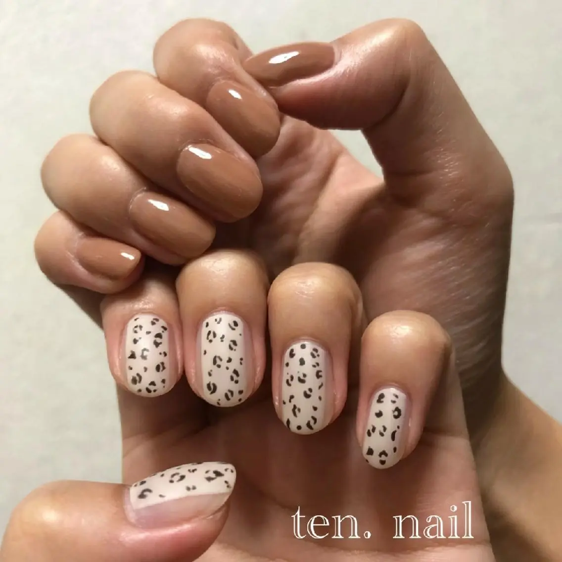 ネイル アニマル柄 ten. nailのネイルデザイン