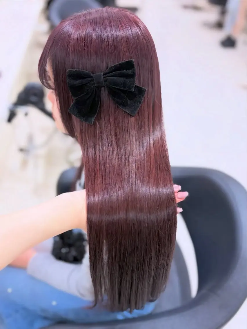 カラー ヘアカラー トリートメント ベージュ・ラベンダー カラー🎀りりのヘアスタイル