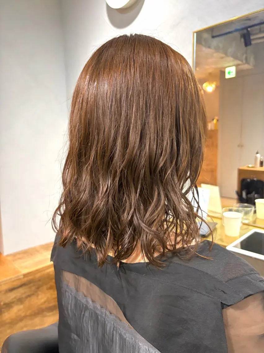 カラー ヘアカラー 🎀持ちのいいパーマ 🎀mikihoのヘアスタイル