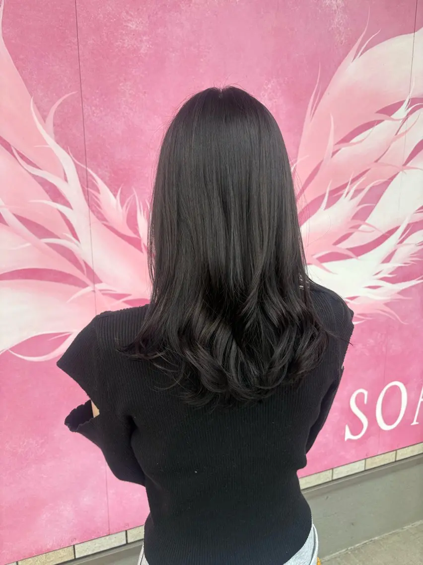 ミディアム 💜ハナエ💜 オーダーメイド美髪✨のヘアスタイル