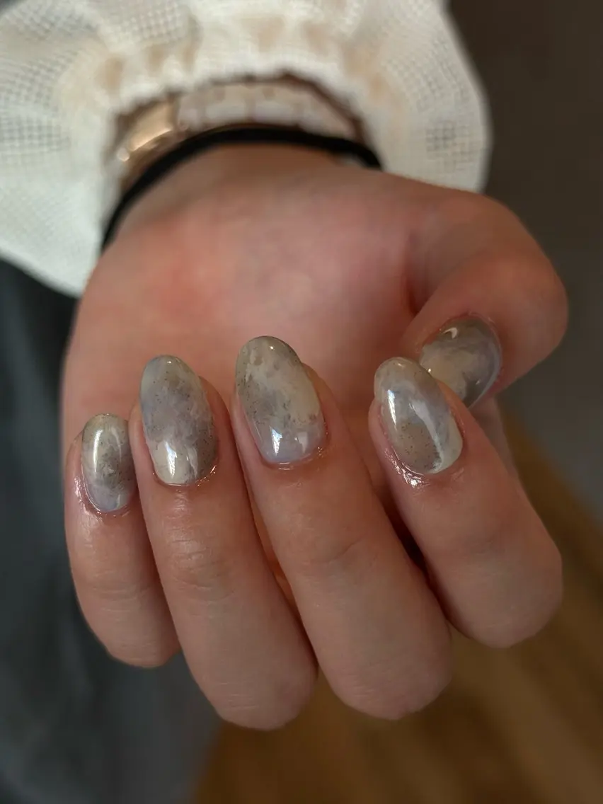 ネイル カジュアル ニュアンスネイル オフィスネイル シンプルネイル filonnail /　kotoneのネイルデザイン