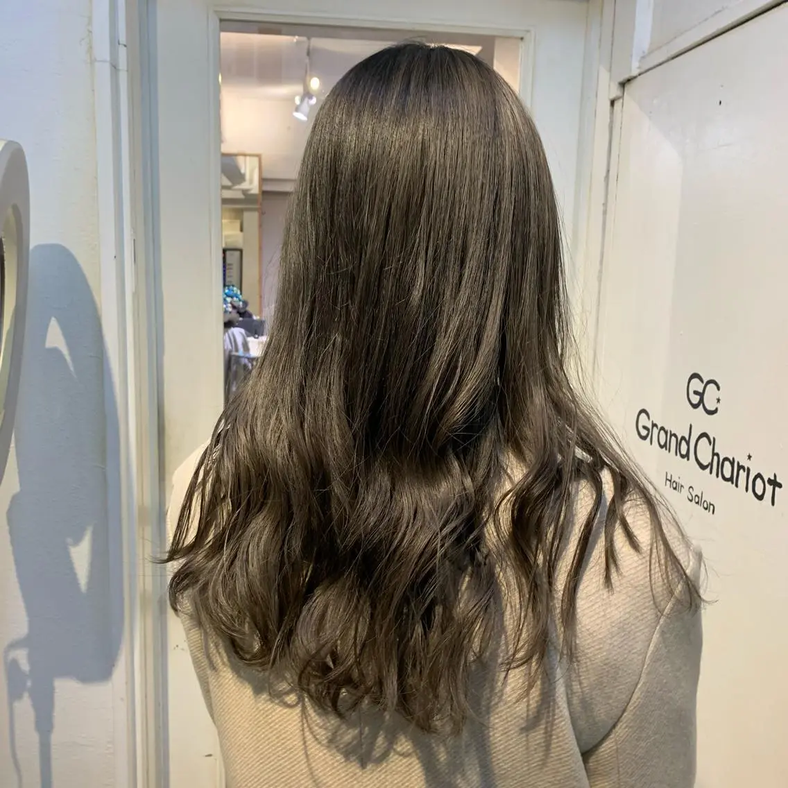 ロング カラー ヘアカラー トリートメント ノグチ ナツコのヘアスタイル