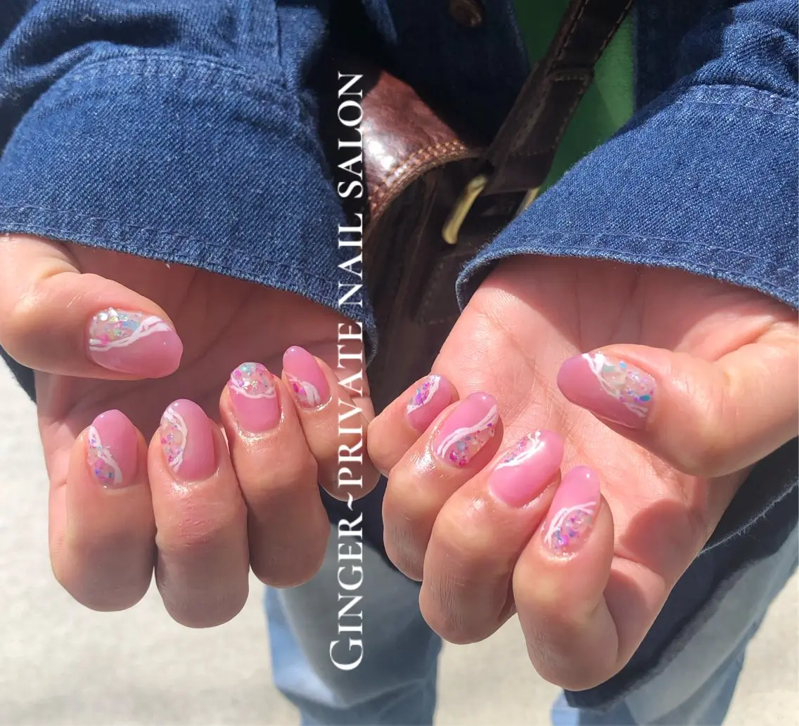 ネイル ginger nail&spaのネイルデザイン