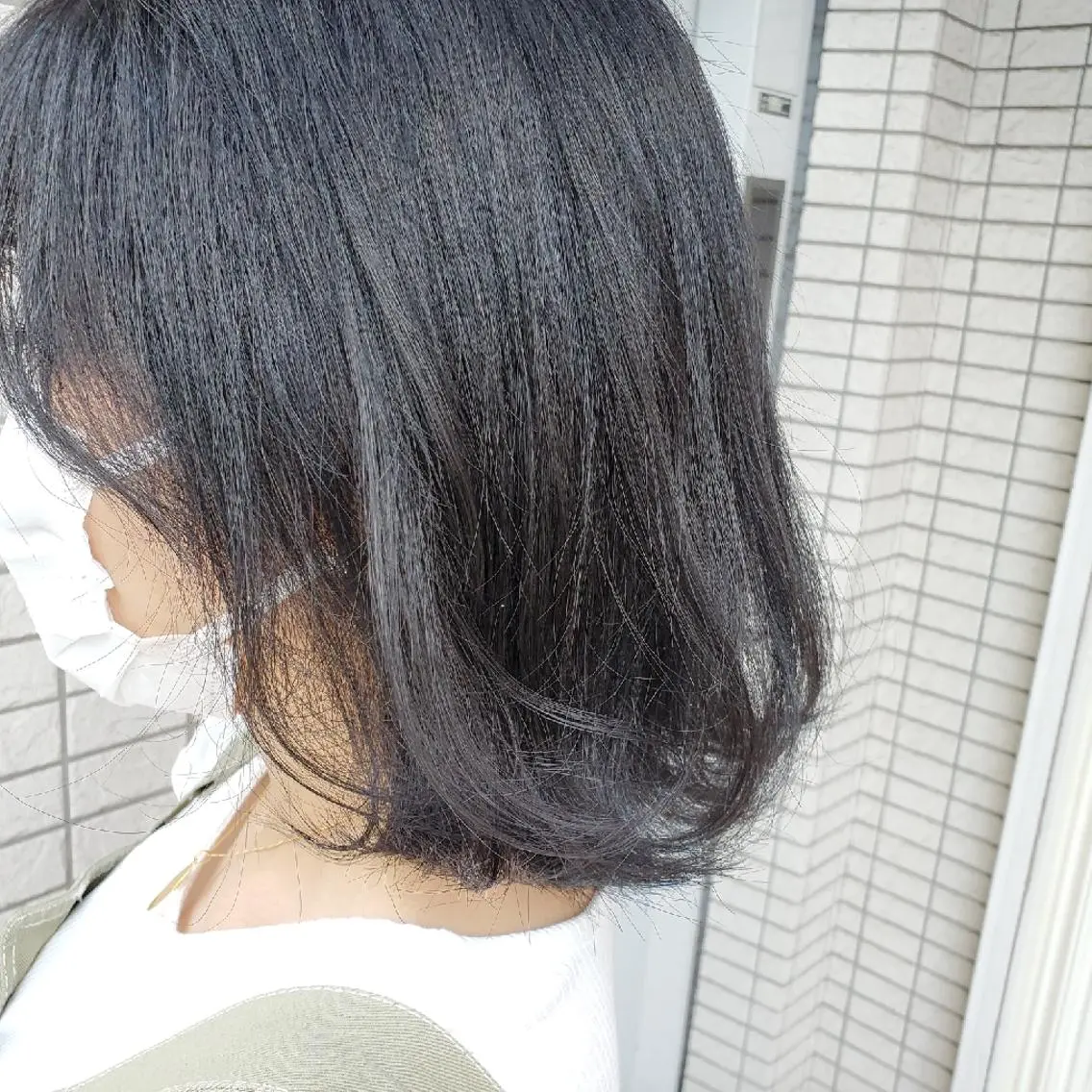 ミディアム カラー ブリーチ 堀 凌紀のヘアスタイル