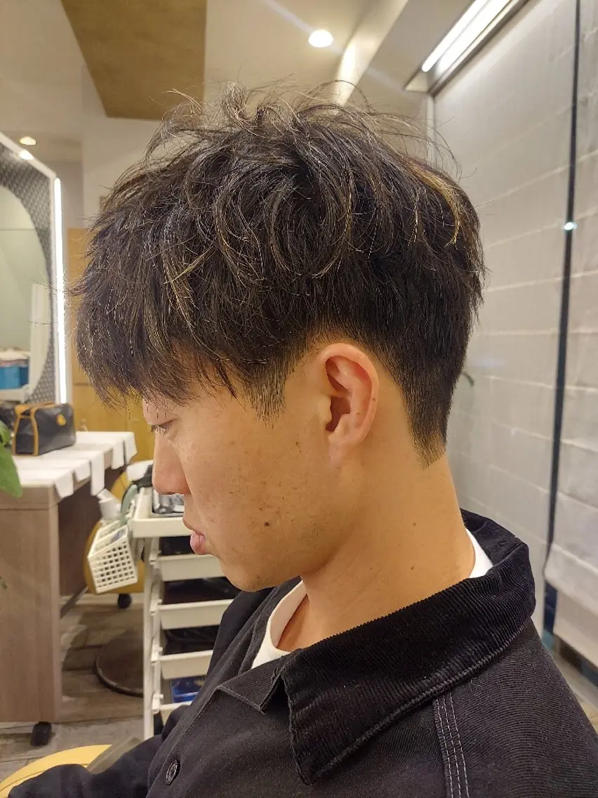 メンズ CHI KAのヘアスタイル