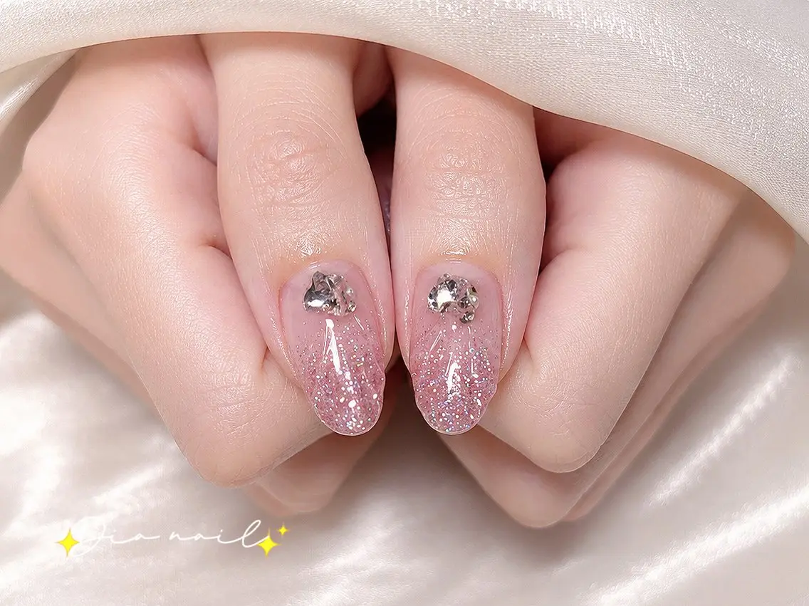 ネイル フットネイル 韓国ネイル レース マグネットネイル ニュアンスネイル ハンドネイル Dia nail サロンのネイルデザイン