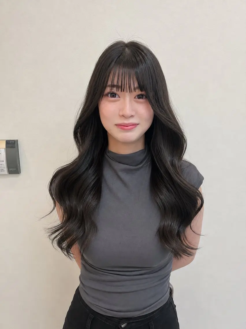 ロング カラー 透明感カラーレイヤー ブリーチ🌙Manaのヘアスタイル