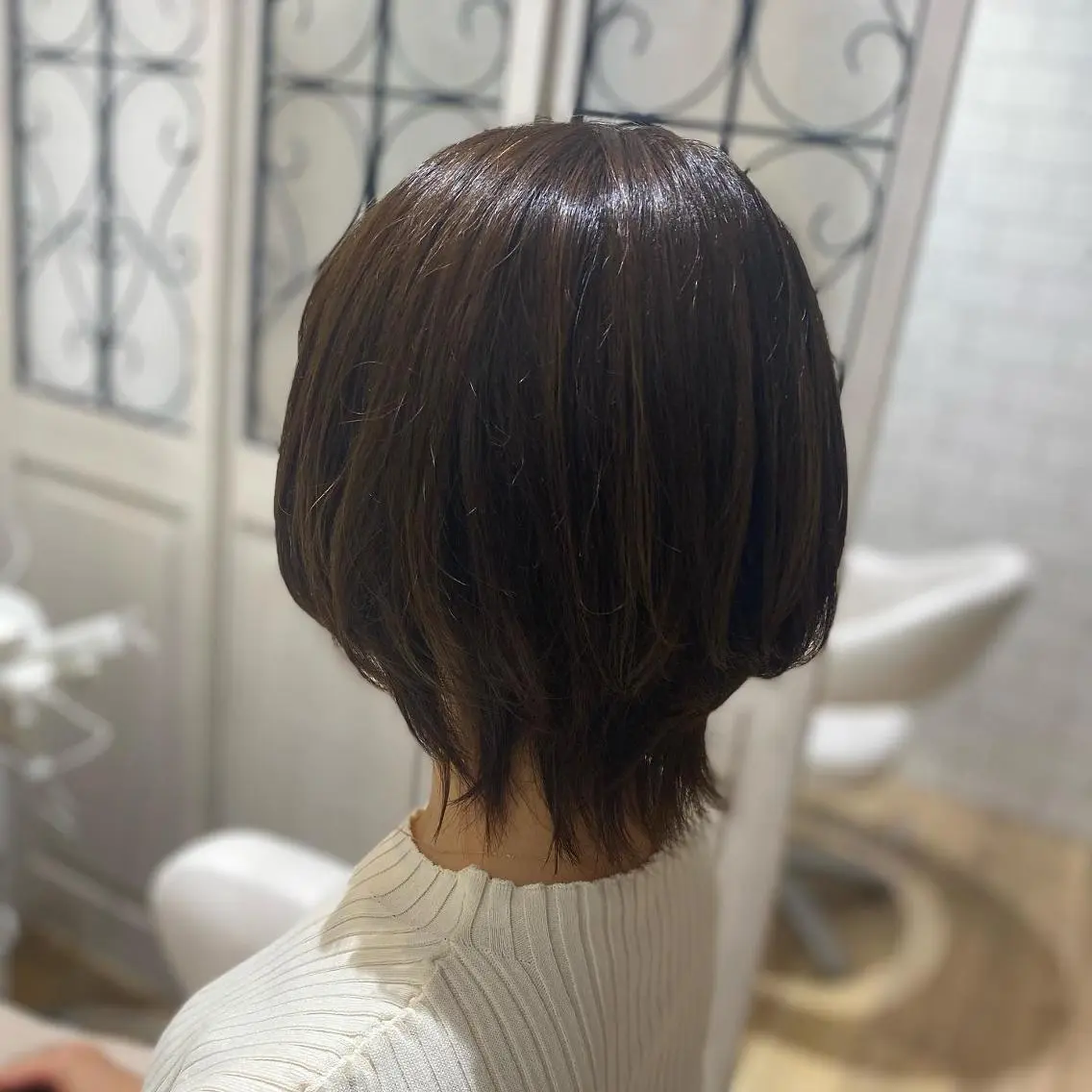 ショート カラー メンズ キッズ ショートボブ 子どものヘアアレンジ メンズショート ボブ ショートヘア ✂︎ショート、ボブ、 レイヤー🩵YUMIのヘアスタイル