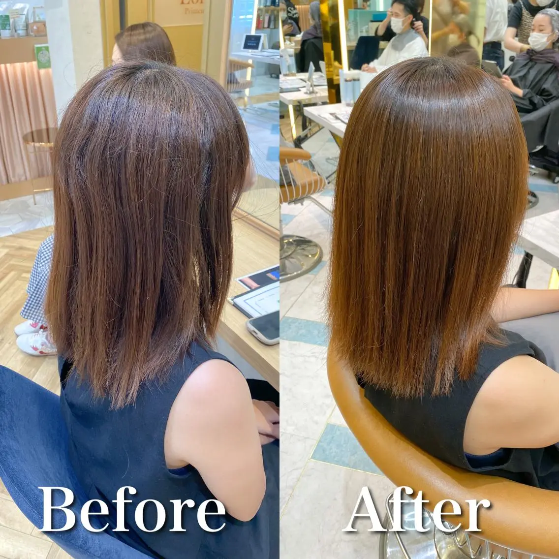ミディアム 縮毛矯正 トリートメント ❣️モテ髪❣️佐野 圭佑のヘアスタイル