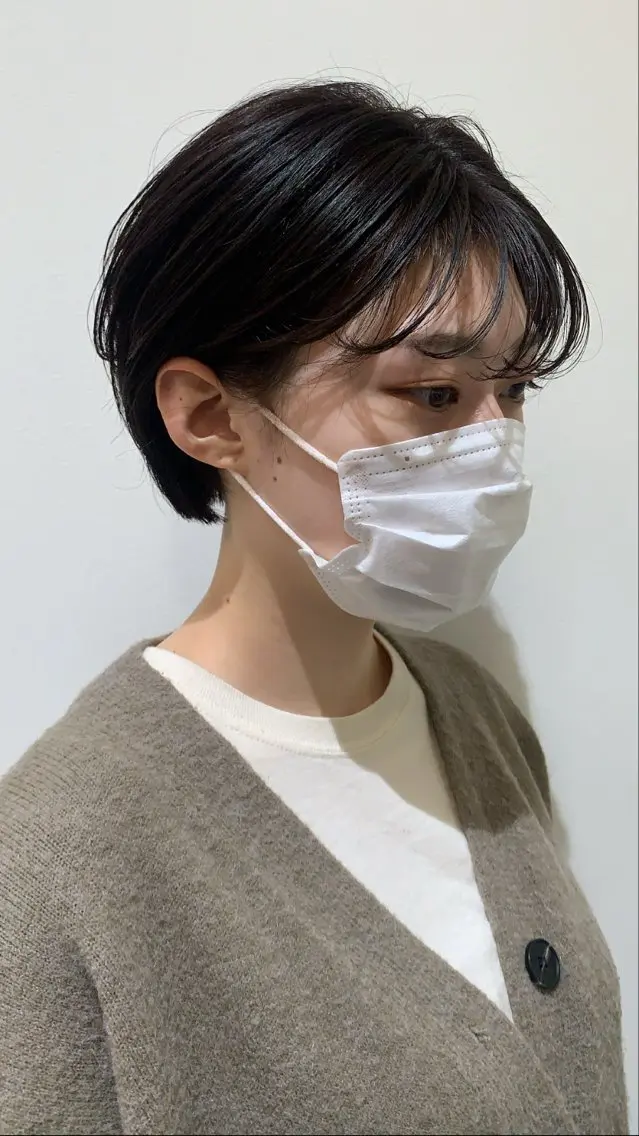 ショート ショートヘア 吉田 詩穂のヘアスタイル