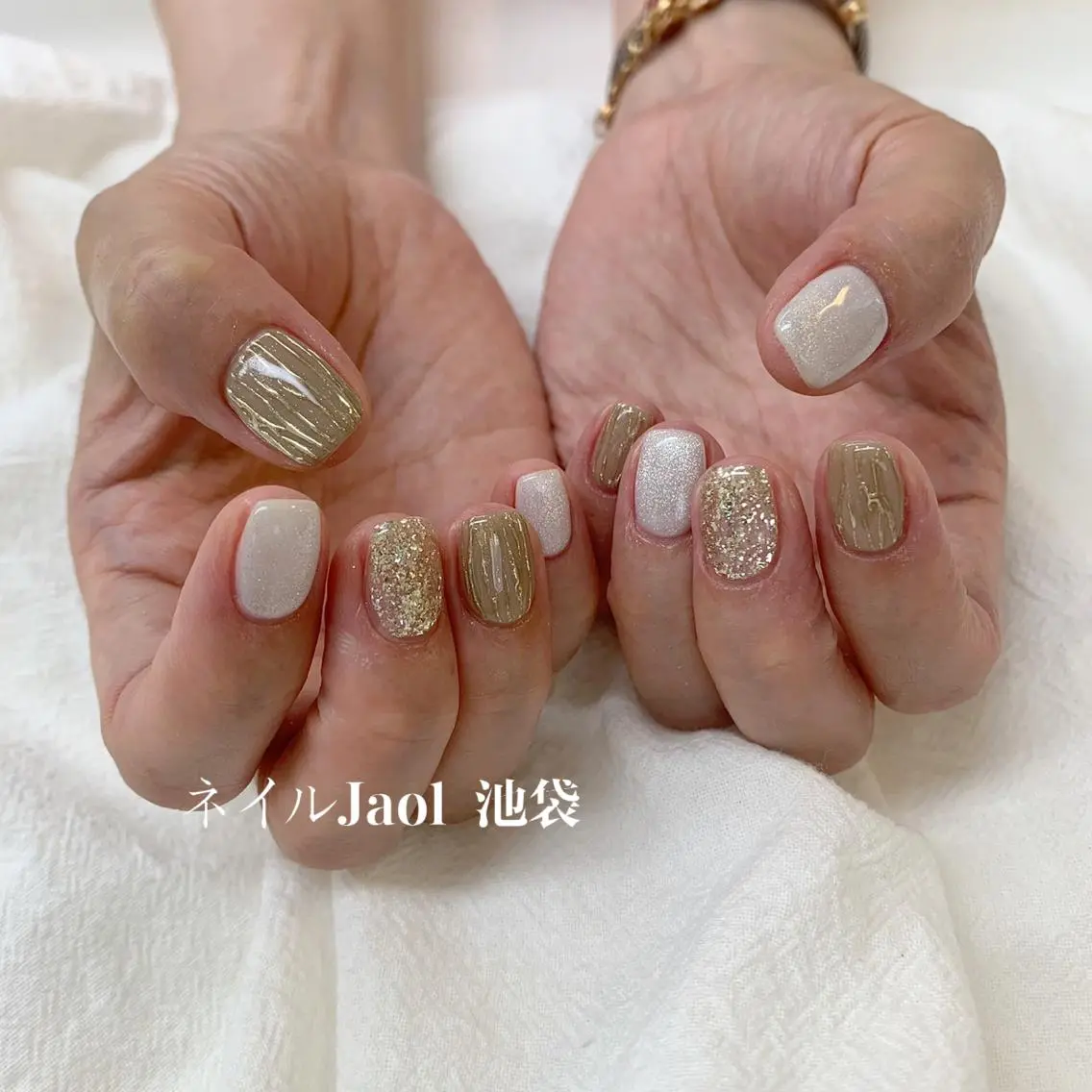 ミディアム ネイルJaol 池袋のネイルデザイン