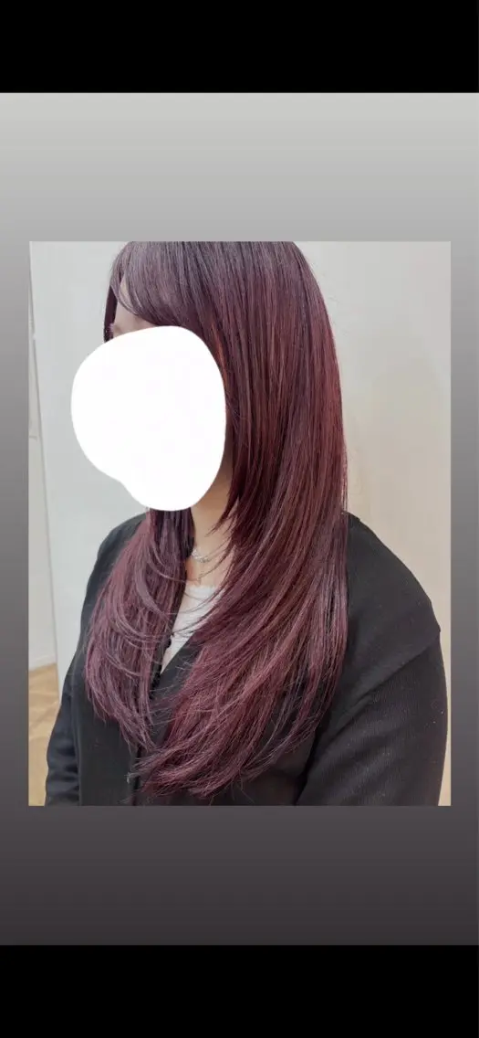 カラー ブリーチ ダブルカラー ブリーチなしカラー ピンクカラー 山田 晴琉のヘアスタイル