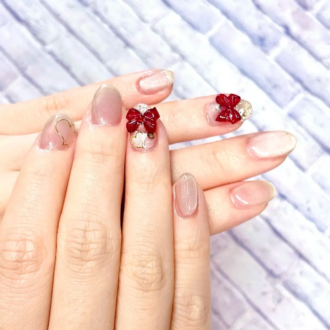 ネイル アートネイル マグネットネイル MYu Beauty Salon  MAIのネイルデザイン