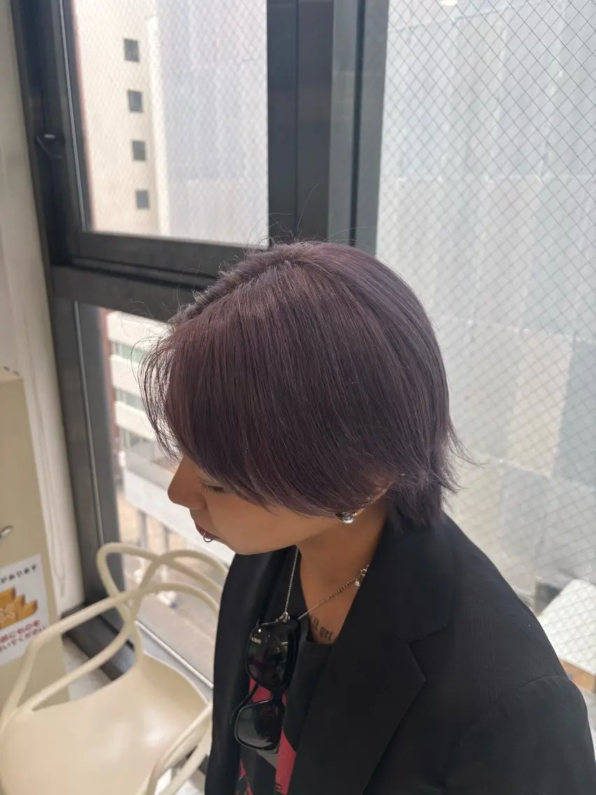 メンズ 🪅個性派カラー🪅 つぐみのヘアスタイル