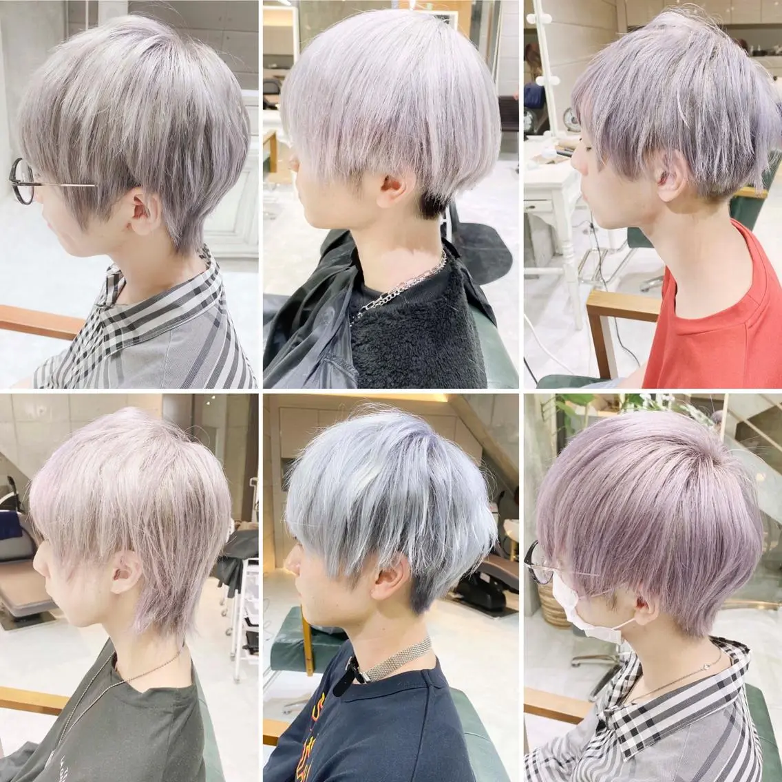 🫧🩵ハイトーンを目指す方🩵🫧＜カットなし＞ケアブリーチ2回+カラー+うる艶トリートメントの写真
