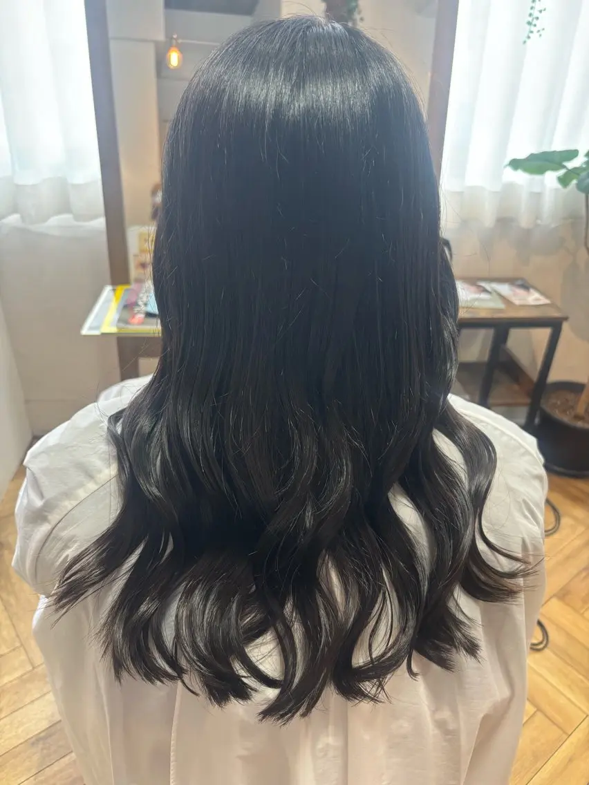 セミロング ヘッドスパ 藤原実璃 TR&スパ モデル様募集中のヘアスタイル