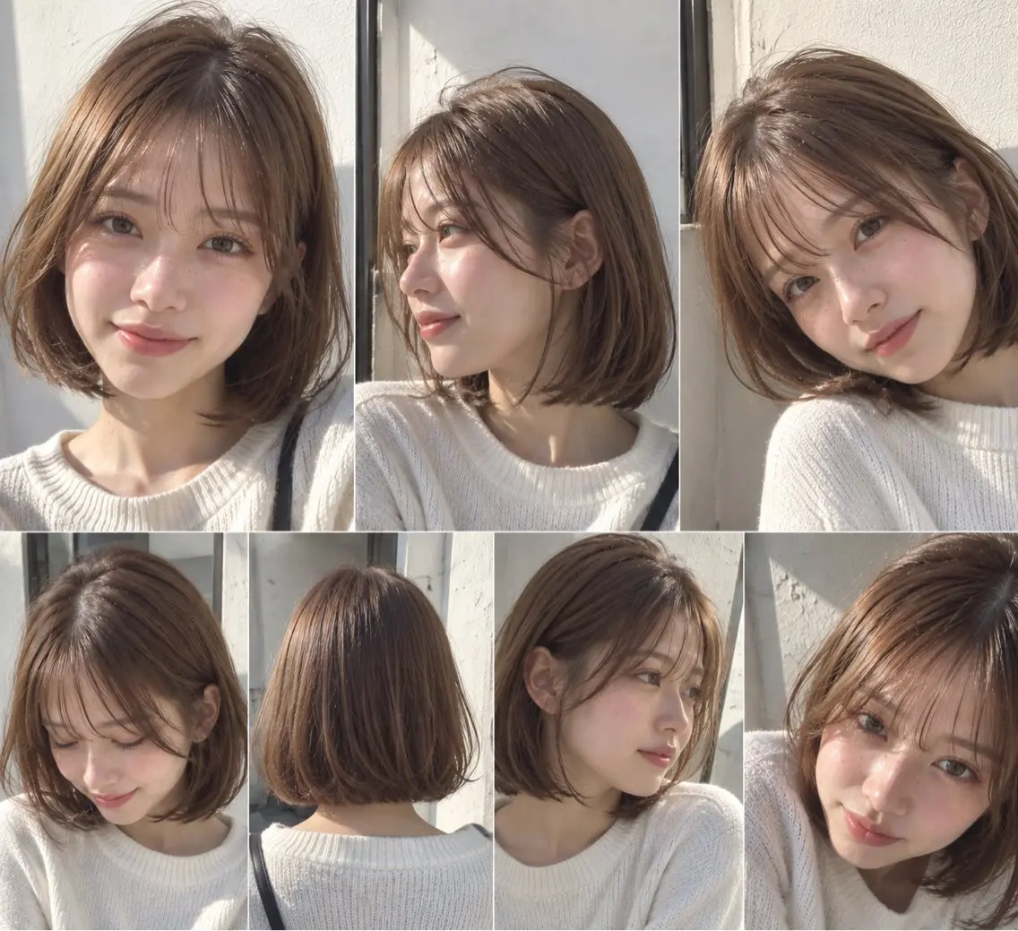 小川 萌瑚のヘアスタイル