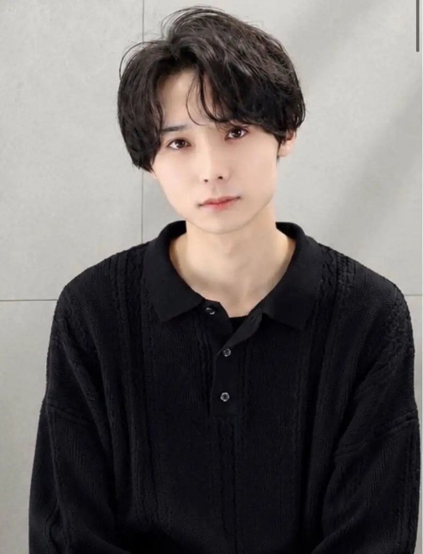 メンズ カット パーマ 上村 菜月のヘアスタイル